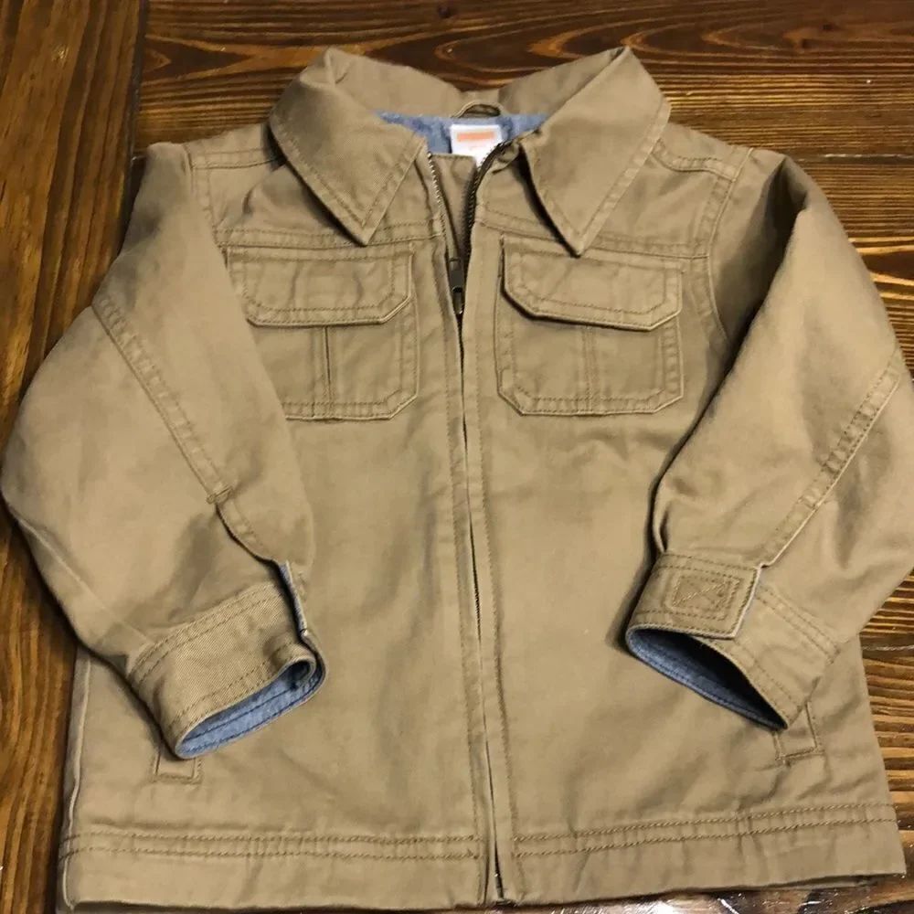 NWOT Gymboree Khaki Lined Toddler Jacket